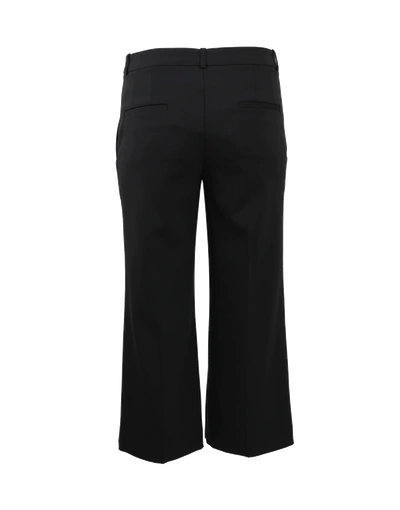 Shop Michael Kors Cropped Pant In Black
