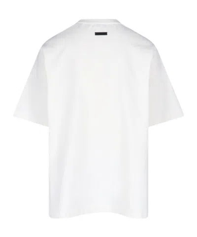 Fear Of God Eternal Crewneck T-shirt In Grey