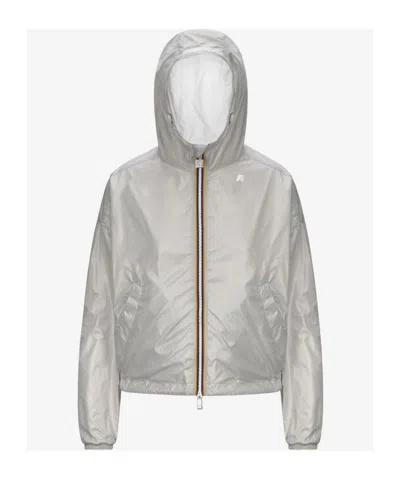 K-way K Way Laurette Plus White Beige Jacket
