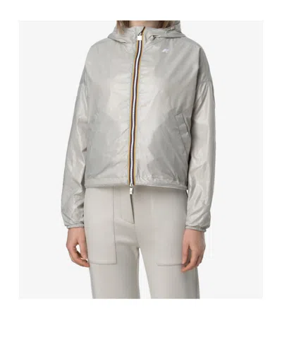 K-way K Way Laurette Plus White Beige Jacket