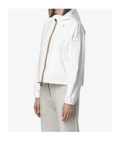 K-way K Way Laurette Plus White Beige Jacket