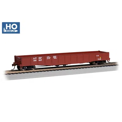 Bachmann No.169627 Ho Scale Atsf 50 Ft. 6 In. Drop End Gondola