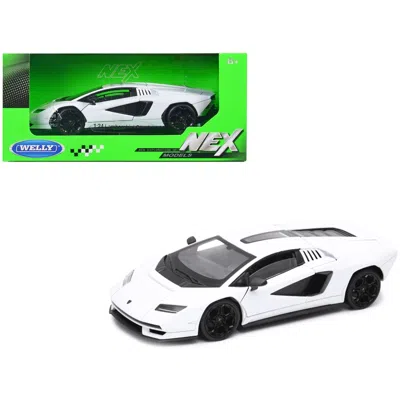 Welly Lamborghini Countach Lpi 800-4 Nex Models Series 1-24 Scale Diecast Model Car White