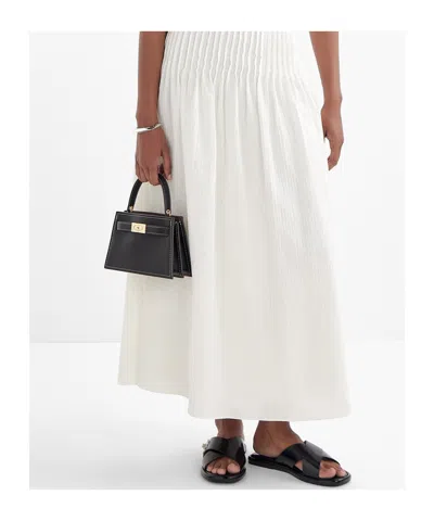 Tory Burch T Lock Cross Band Slide In Black