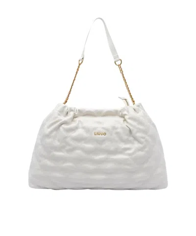 Liu •jo Liu Jo Sirin Small' Hobo Bag In White