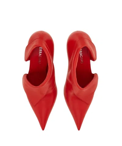 Ferragamo 85mm Eva Pumps In Multicolor