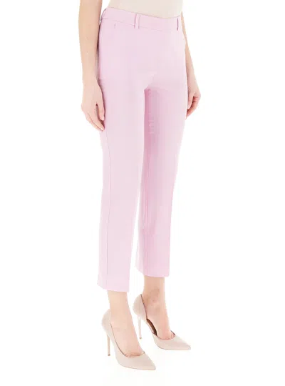 Weekend Max Mara Casual Pants With Belt Loops In Pink