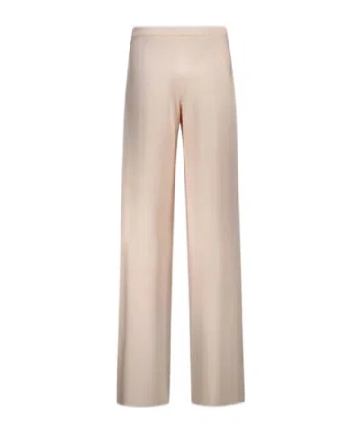 Max Mara Regular Casual Pants In Nude