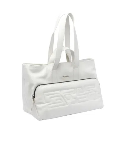 Vic Matie Shoulder Bag In White