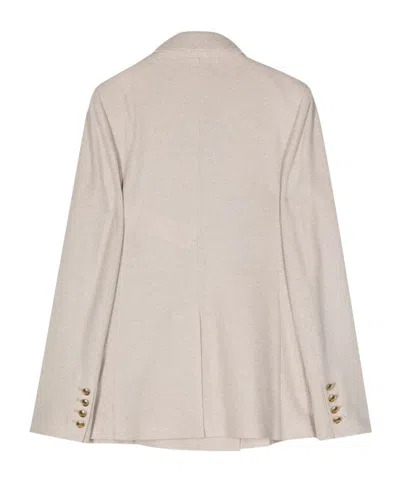 Max Mara Fred Jacket In Nude