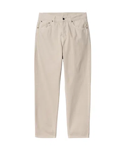 Carhartt Wip Newel Pants In Neutral
