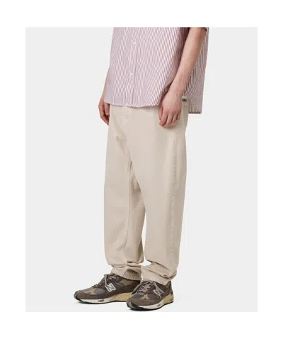 Carhartt Wip Newel Pants In Neutral