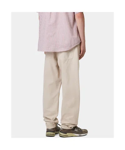 Carhartt Wip Newel Pants In Neutral