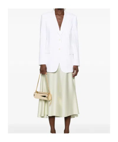 Theory Single-breasted Blazer In White