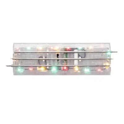 Lionel 10 In. O Scale Lighted Fastrack Straight - Pack Of 4