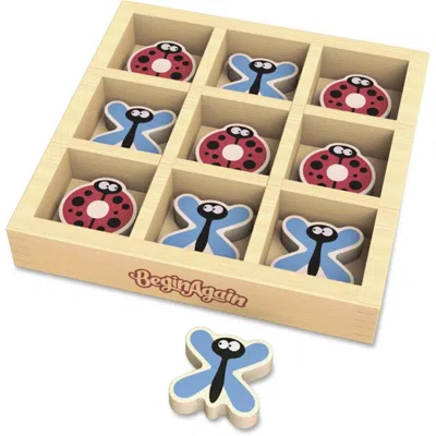 Beginagain Ticbugtoe Travel Game With Wood - Assorted