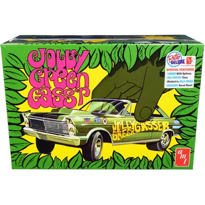Amt Skill 2 Model Kit 1965 Ford Galaxie Jolly Green Gasser 3-in-1 Kit 1 By 25 Scale Model Car