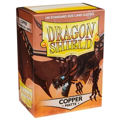 Arcane Tinmen Dp Dragon Shield Matte, Pack Of 100 - Copper