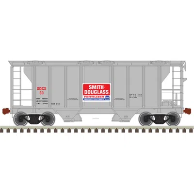 Atlas N Scale Sdcx Ps-2 Covered Hopper - No.27