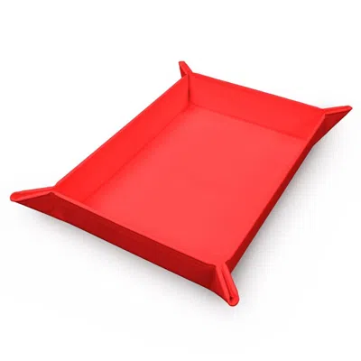 Ultra Pro Foldable Dice Tray Vivid Card Game Red