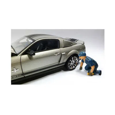 American Diorama Tow Truck Driver Operator Scott Figure For 1-18 Scale Diecast Car Models