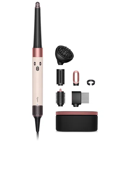 Dyson Airwrap I. D. Multi-styler And Dryer Curly+coily Ceramic Pink/rose Gold In Black