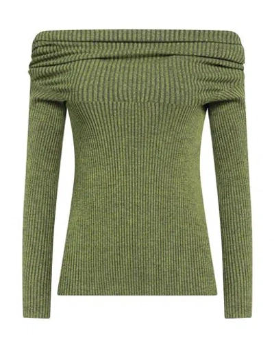 Elisabetta Franchi Woman Sweater Lime Green Size 6 Viscose, Polyester, Elastane In Green
