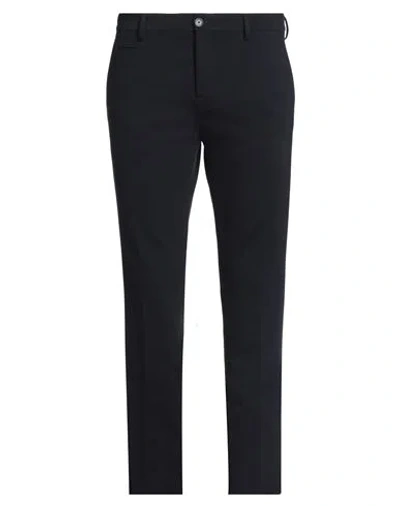 Patrizia Pepe Man Pants Midnight Blue Size 38 Viscose, Polyamide, Elastane In Black