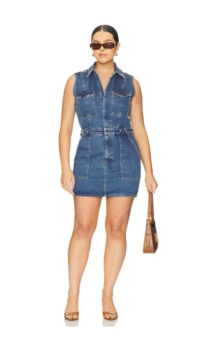 Good American Women's Fit For Success Minidress In Blue