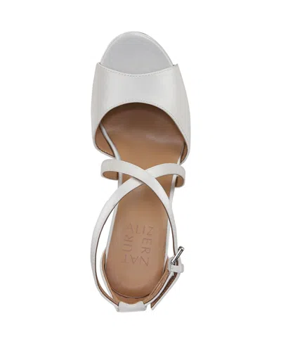 Naturalizer Melody In Pearl White Satin