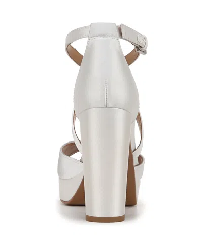 Naturalizer Melody In Pearl White Satin