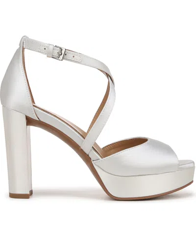 Naturalizer Melody In Pearl White Satin