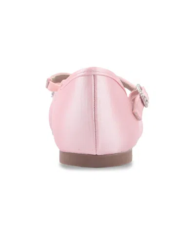 Sam Edelman Little And Big Girls Felicia Crosstrap Ballet Flat In Blush