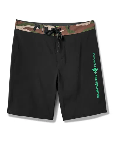 Quiksilver Men's Surfsilk Hawaii Homegrown 20 Boardshorts In Black