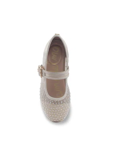 Sam Edelman Little And Big Girls Maeve Fade Mary Jane Flat In Champagne