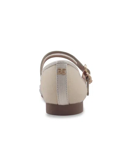 Sam Edelman Little And Big Girls Maeve Fade Mary Jane Flat In Champagne