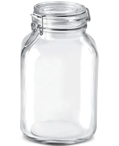 Bormioli Rocco Fido 135.25-oz. Glass Jars, Set Of 6 In Clear
