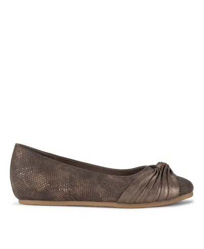 Baretraps Chainey Slipon In Taupe Metallic