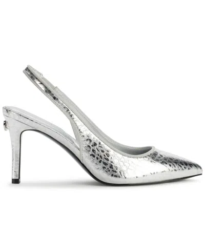 Karl Lagerfeld Women's Rosalyn Slingback Pumps In Silver