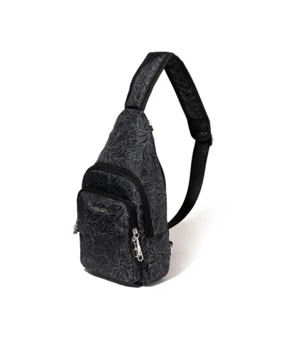 Baggallini Securtex Anti-theft Daytripper Sling Bag In Black