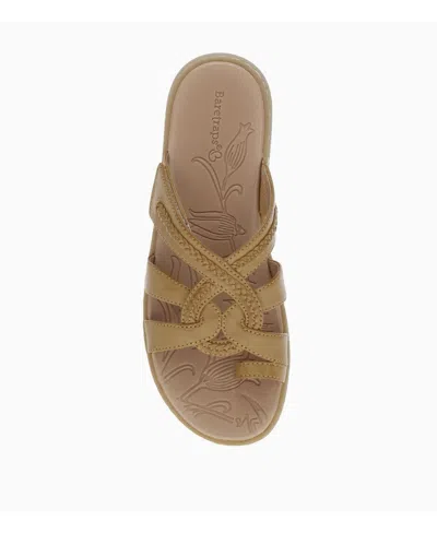 Baretraps Women's Queenie Flat Sandals In Caramel