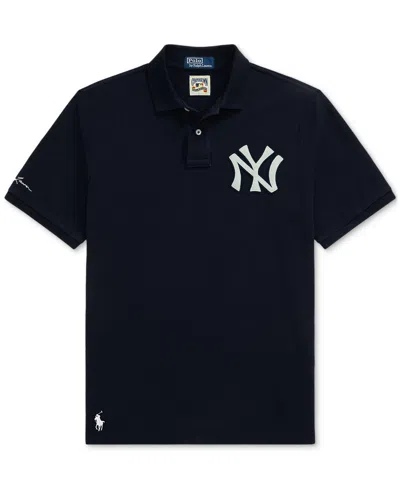 Polo Ralph Lauren New York Yankees Polo In Aviator Navy