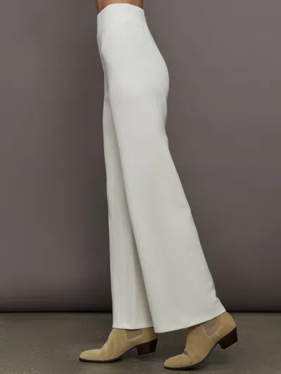 Lune Moon Classic Flared Pants In Marshmellow