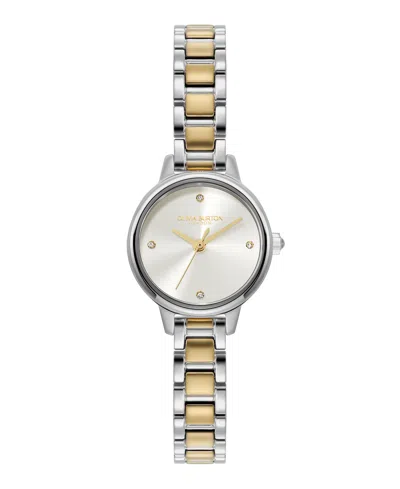 Olivia Burton Women's Mini Classic Two-tone Stainless Steel Bracelet Watch, 23mm In Two Tone