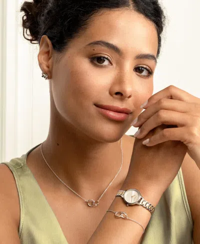 Olivia Burton Women's Mini Classic Two-tone Stainless Steel Bracelet Watch, 23mm In Two Tone