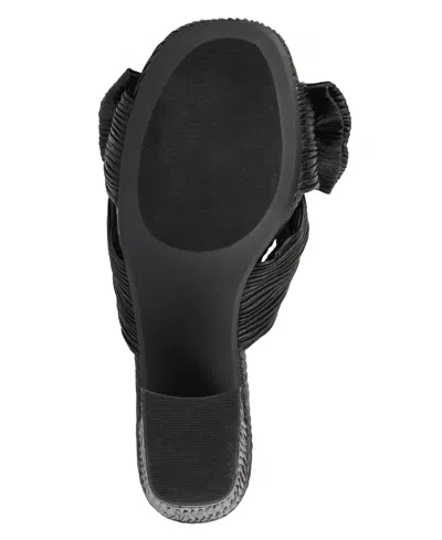 Mia Women's Mechelle Heel Sandals In Black In Black