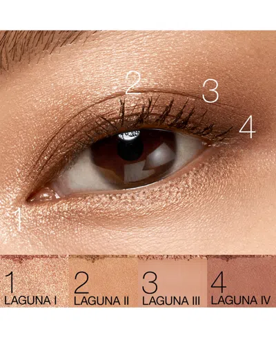 Nars Ars Quad Eyeshadow Palette 4.4g Laguna In Multi