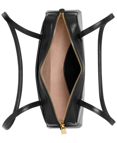 Kate Spade New York Grace Fine Grain Leather Shoulder Bag In Black