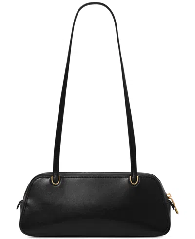 Kate Spade New York Grace Fine Grain Leather Shoulder Bag In Black
