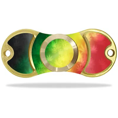 Mightyskins Vinyl Decal Skin For Edc Fidget Spinner - Rasta Rainbow
